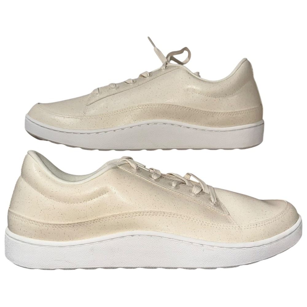 Allbirds Plant Pacers PP M12 Ecru Speckled Lace Up Sneakers‎ NWOB